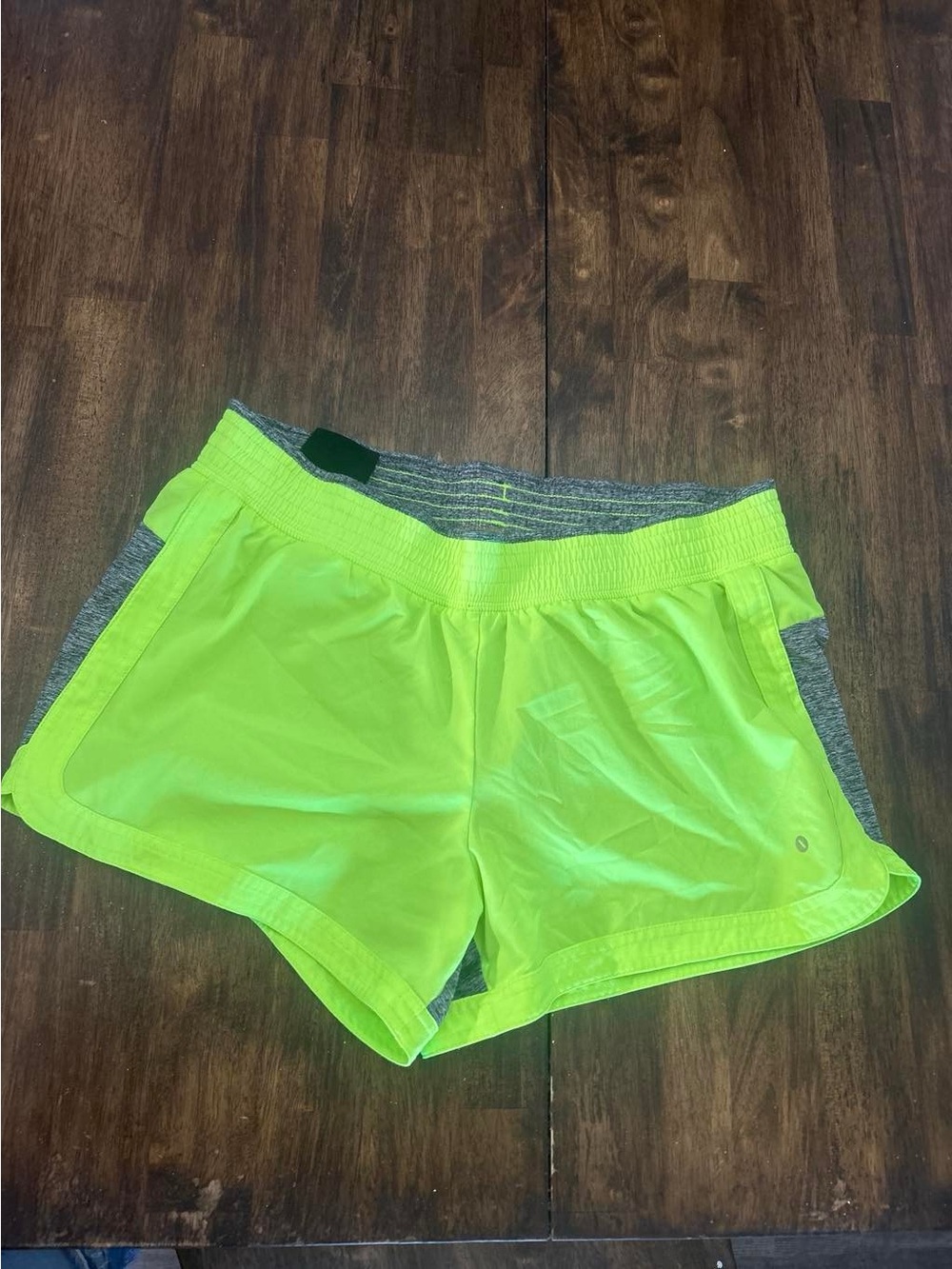 Xersion Neon Lime Athletic Shorts